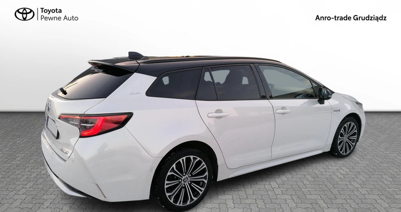 Toyota Corolla cena 89900 przebieg: 168725, rok produkcji 2019 z Grudziądz małe 172